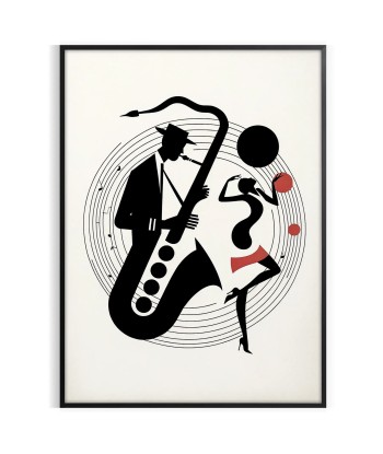 Affiche Danse Musique Jazz du meilleur 