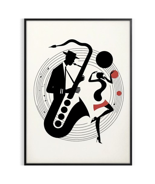 Affiche Danse Musique Jazz du meilleur 