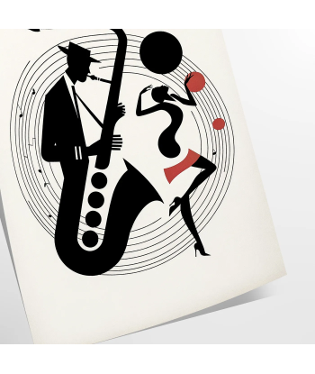 Affiche Danse Musique Jazz du meilleur 