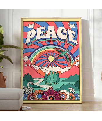 Peace Groovy Art Véritable concentré