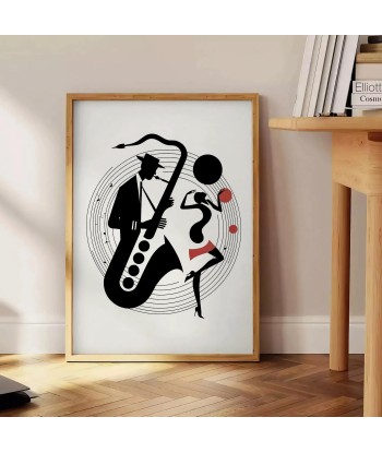 Affiche Danse Musique Jazz du meilleur 