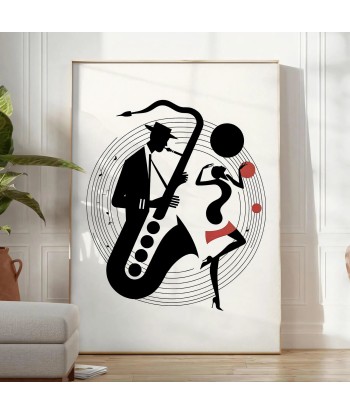 Affiche Danse Musique Jazz du meilleur 