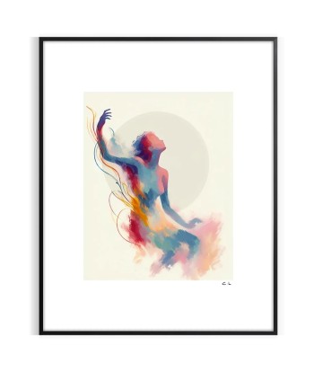 Affiche Abstrait Femme pas cher