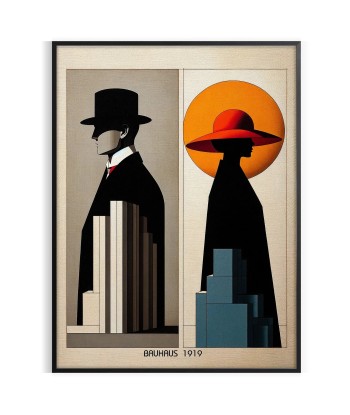 Bauhaus Humain Poster livraison et retour toujours gratuits