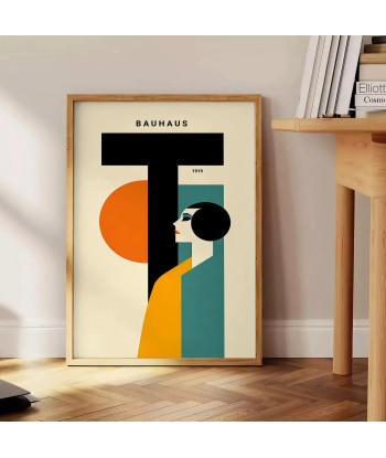 Affiche Humaine Bauhaus 1 brillant des détails fins