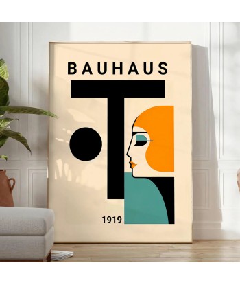 Affiche Humaine Bauhaus rembourrage situé sous