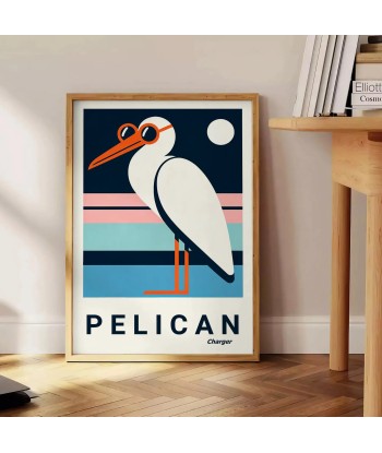 Affiche Pélican 1 commande en ligne