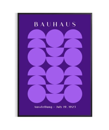 Affiche Géométrique Bauhaus 4 de pas cher