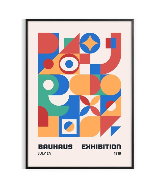 Affiche Géométrique Bauhaus 7 store