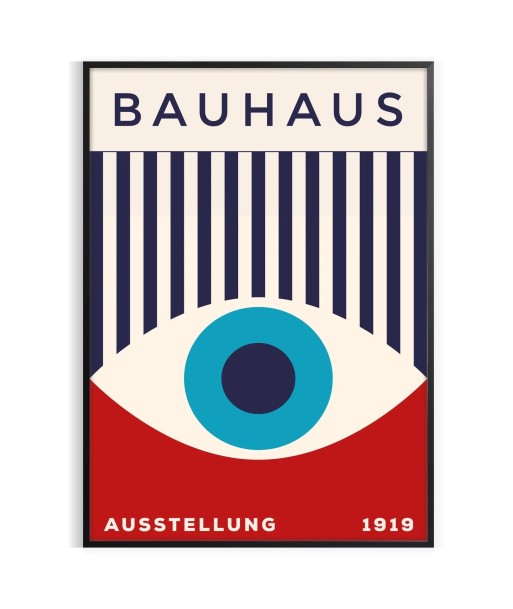 Affiche Géométrique Bauhaus 2 rembourrage situé sous