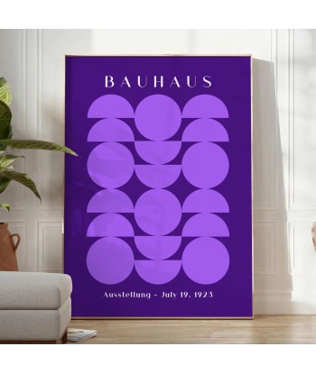 Affiche Géométrique Bauhaus 4 de pas cher