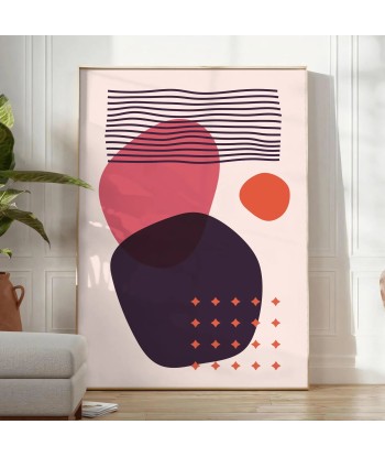 Boho Abstract Affiche Bohème Mur 6 Par le système avancé 