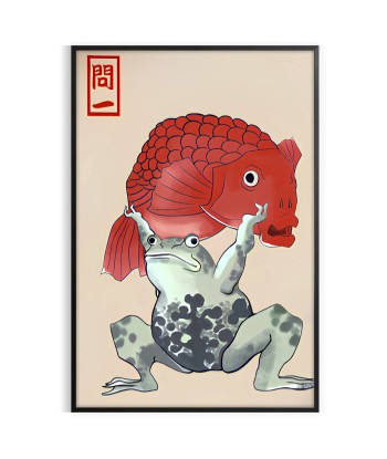 Squat Matsumoto Hoji Japanese Print de la marque