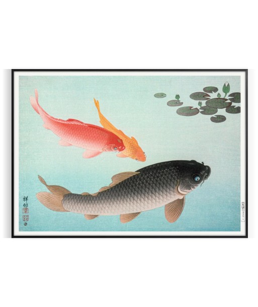 Fish Vintage Japanese Japan Wall Art 2024