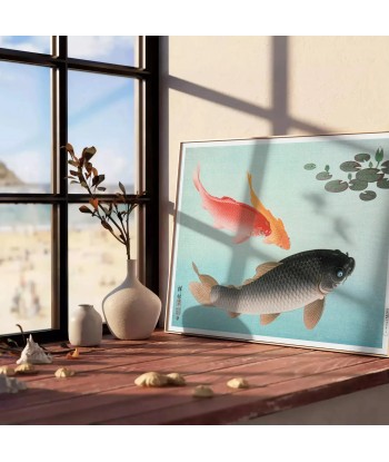 Fish Vintage Japanese Japan Wall Art 2024