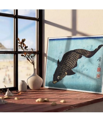 Fish Vintage Japanese Poster Venez acheter