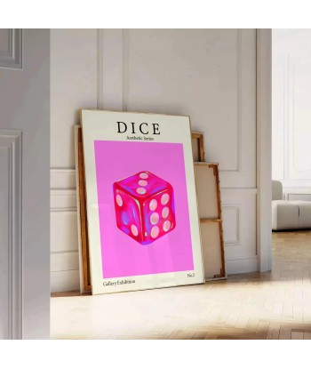 Dice Aesthic Series Trendy Print pas chere