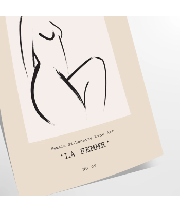 Femme Bohème Affiche l'évolution des habitudes 