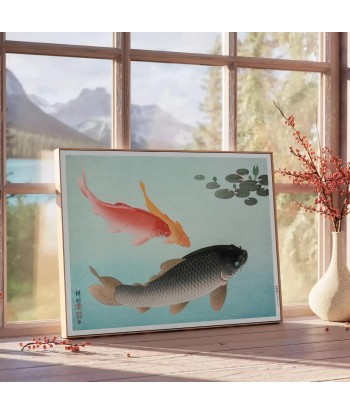 Fish Vintage Japanese Japan Wall Art 2024