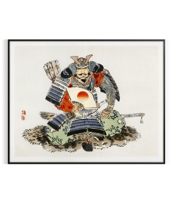 Soldier Vintage Japanese Wall Print pas cher 