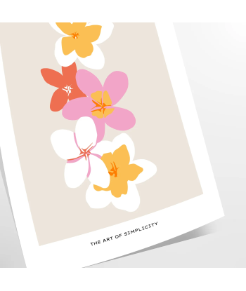 Affiche Fleuri acheter en ligne